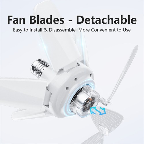 Modern Ceiling Fans with Lights Remote Control Silent Ceiling Fans for Bedroom - Picture 12 of 21