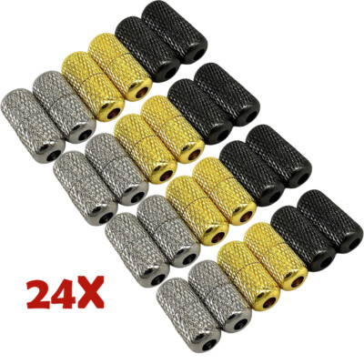 24PCS Smart Laces Buckle Shoe Laces Lock Metal No Tie Shoelaces for and Kids US