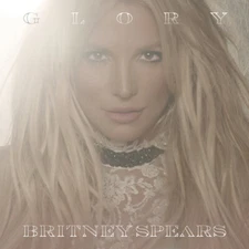 BRITNEY SPEARS : GLORY (CD) DISC + FRONT & BACK CVR ART - NO CASE - VG