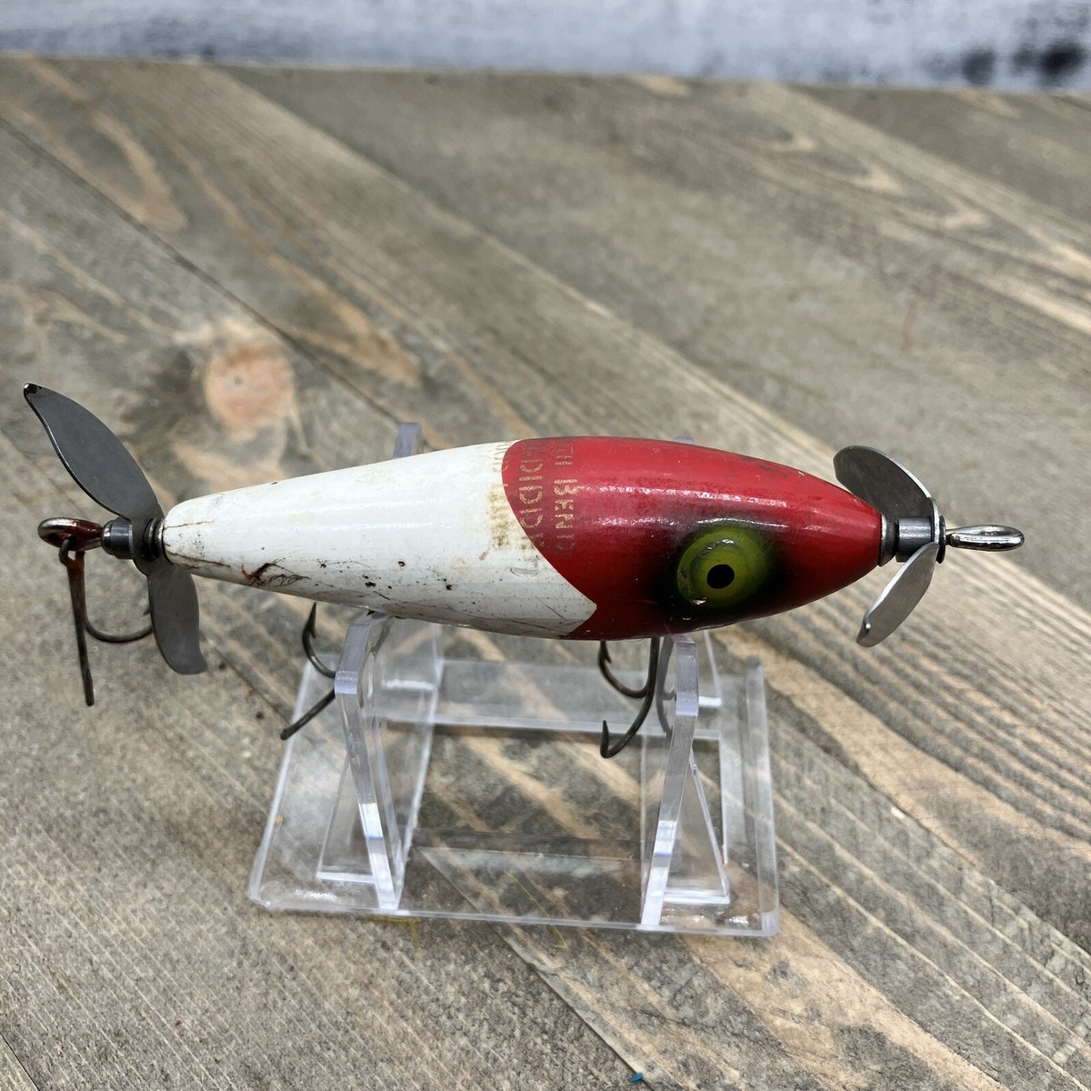 Vintage South Bend Nip I Diddy Wooden Crank Bait Plug Fishing Lure
