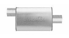 Dynomax Performance Super Turbo Muffler Offset - Centered 3 Id - Od Oval 17744