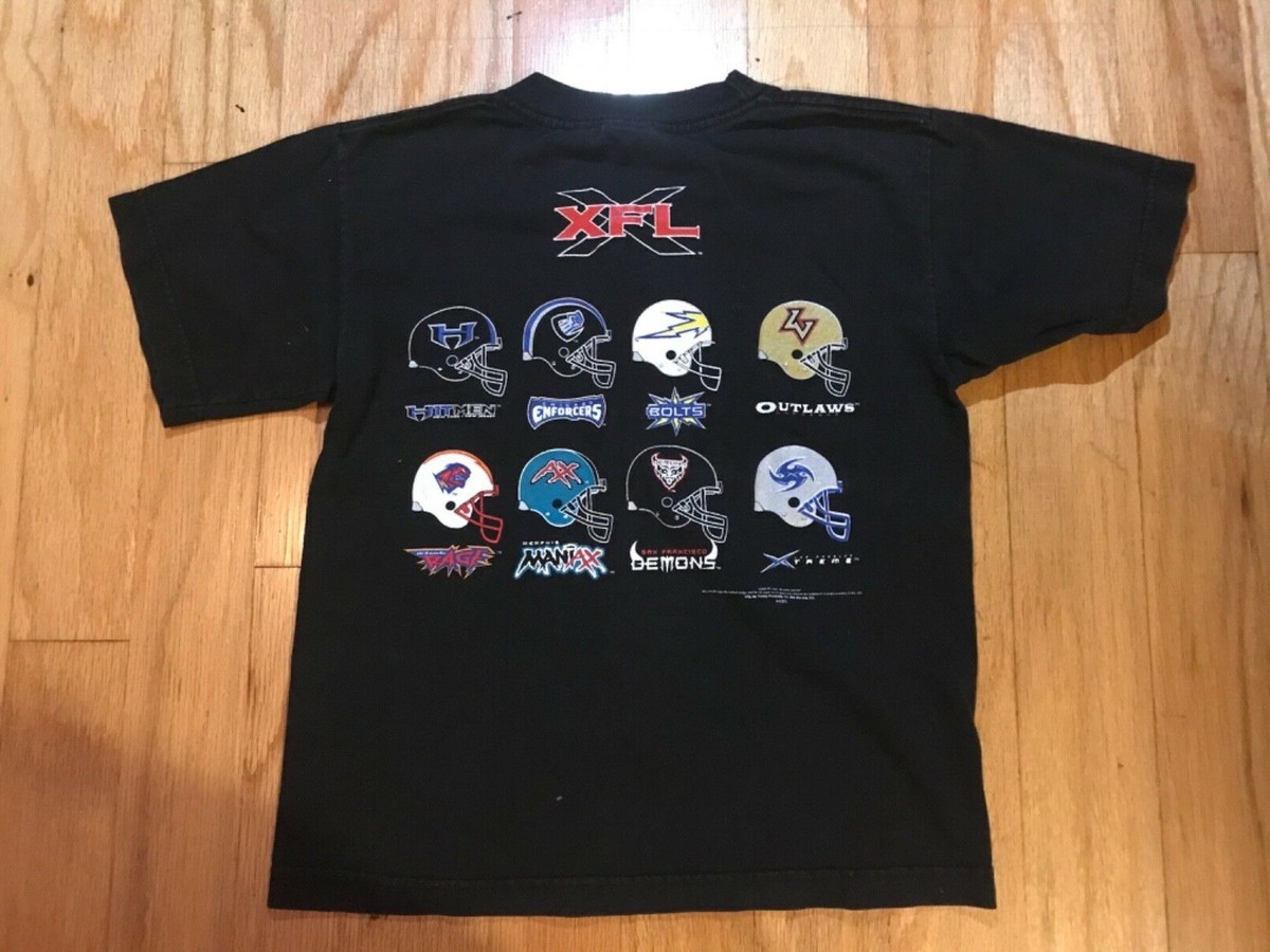 XFL Football t shirt. Youth Small