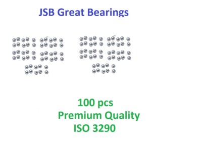 (QTY.100) 3/16'' Bearing balls G10 ball 3/16 inch premium precision chrome steel 