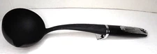 Farberware Nylon Ladle w/ Built in Rest, Deep Scoop, Black, 13 in, Vintage