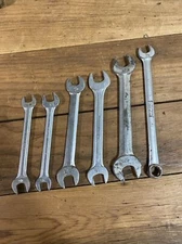 Blue Point 3/8”7/16”1/2”9/16”5/8”Open End Wrench Set Lot Of (6)