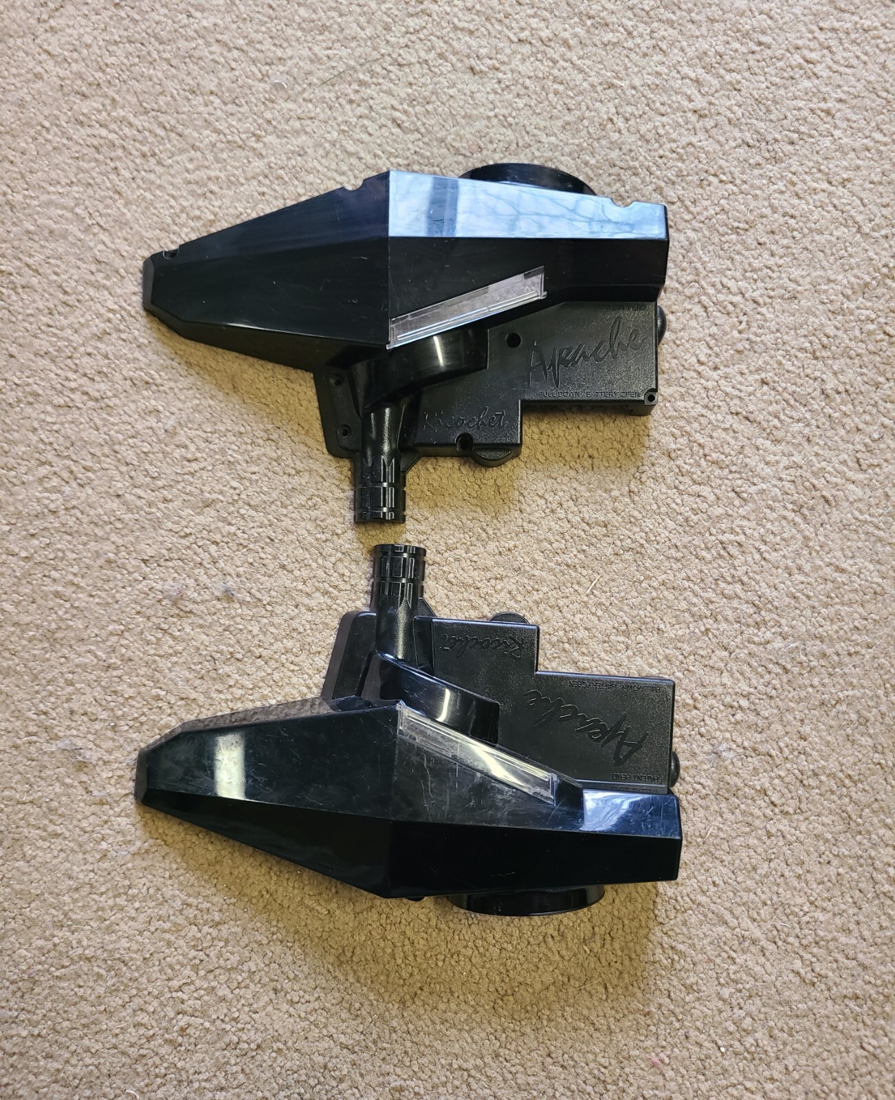 Ricochet Alpache paintball loader shell black electronic hopper case eBay