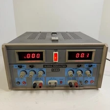 Global Specialties 1302 Triple Output Power Supply Powers up