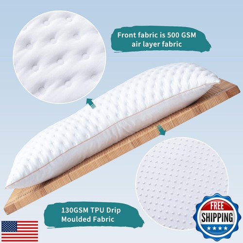 YZ HOME Bed Pillow for Side and Back Sleepers Queen Size Side Sleeper Pillow - 第 4/5 張圖片