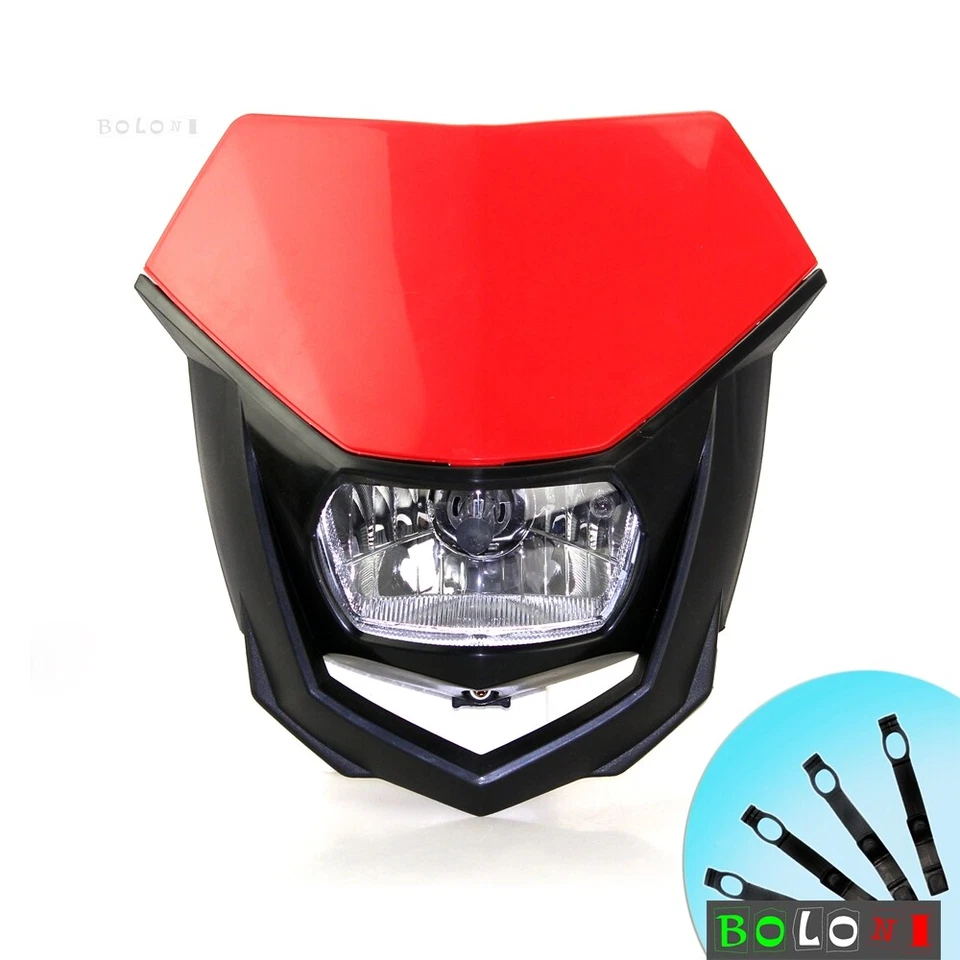 Faro de motocross 35W para Honda CR125R CR250R CR500R CRF125 CRF230F CRF450R Foto 2 de 4