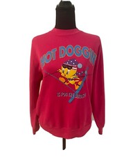 Vintage 1993 Tweety Bird Fleecy Sweatshirt Size M Garment Graphics Warner bros