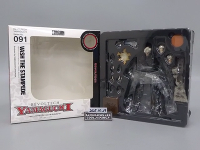 トライガン Vash the Stampede フィギュア 091 Trigun: Badlands Rumble - Vash the Stampede - Revoltech No.091