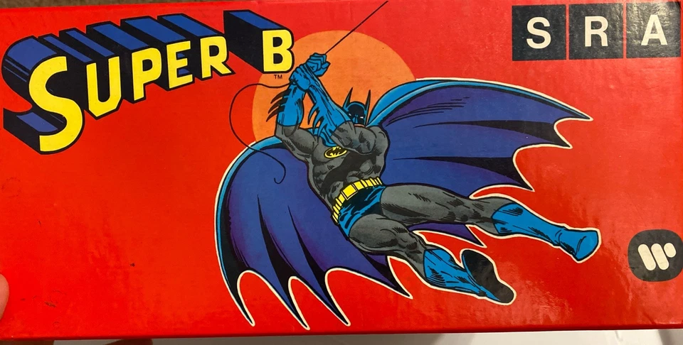 SRA Super B RARE Warner Educational Kit DC Batman Superman WW 1977 ORIGINAL BOX! - Image 3 of 4