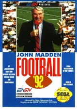 John Madden Football '92 - Sega Genesis [Cartridge Only]