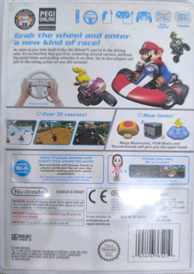 Mario Kart Wii - Nintendo Wii - Complete With Manual - Good Condition. - Image 2 of 4