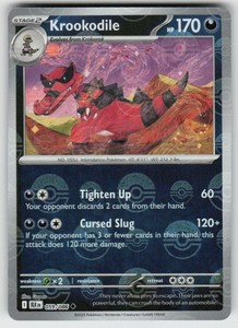 Krookodile Pokemon Card | eBay