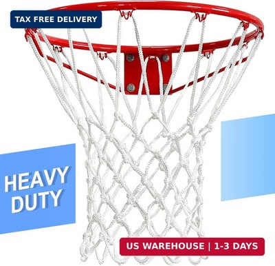 LAO XUE Basketball Net Outdoor,(7.16 oz) 12 Loops Professional Heavy Duty Basket