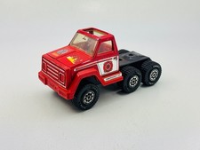 Vintage Tonka Fire Rescue Department Pressed Steel Red Cab Truck 9"