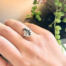 Mothers Day Special - Sapphire Sterling Ring Size 5