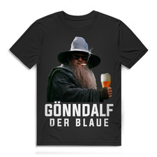 Gönndalf der Blaue T-Shirt Herren - Erwartet...