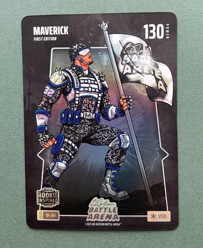2026 Bo Jackson Battle Arena Maverick `Cooper Flagg` Battlefoil Steel #BF-241 RC