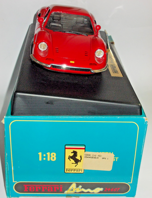 NOREV Ferrari Dino 246 Gt 1968 Red 1/18 - 187800