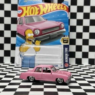   2026 Hot Wheels THE SIMPSONS FAMILY CAR Wheel Swap Real Riders - Custom   