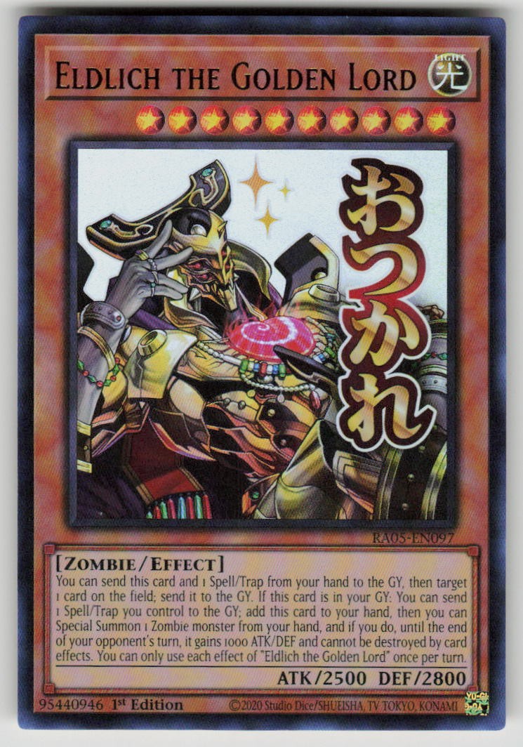 Eldlich the Golden Lord Ultra Rare Rarity Collection 5 RA05-EN097