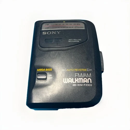 Sony Walkman [WM-FX303] - Serviced, Cleaned & Fully Working Bundle NEW BELT