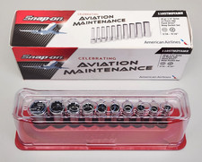 Snap-on 110stmdyamr 10-pc Sae Flank Drive Deep Socket Set 14-dr 12pt 316-916