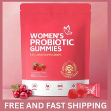 Vaginal Probiotics for Women, Feminine Balance pH Gummies 60pcs/1bag - USA