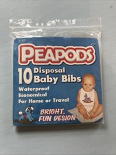 Peapod Disposable Baby Bibs, 9 Count
