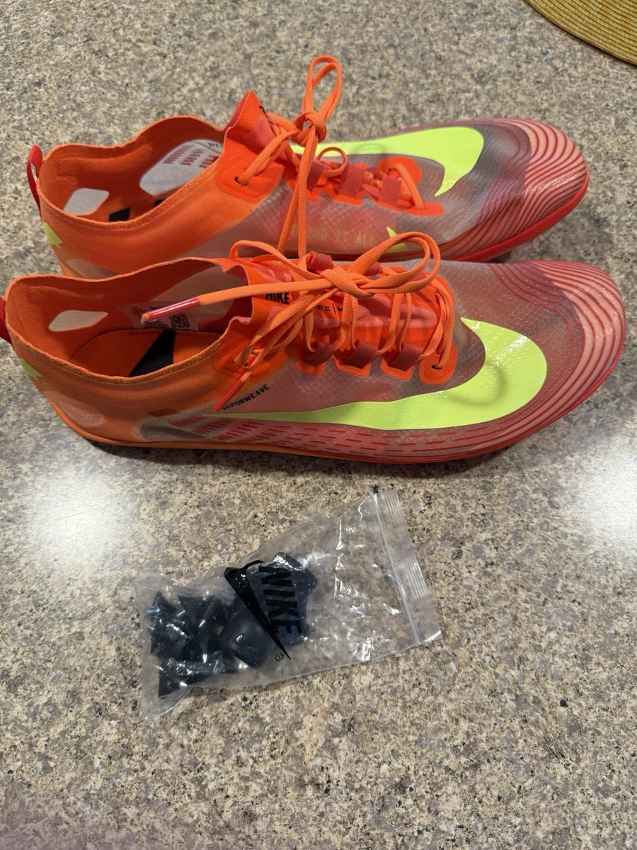 NEW Nike Zoom Victory Waffle 5 Track Shoes Orange Men Size  display picture 1