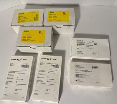 Lot: BIO-RAD Microseal  A  Film MSA5001 Biosystems Adhesive Covers VWR Pcr Film