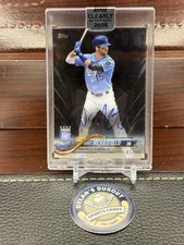 2018 Topps Clearly Authentic Auto Black /75 Whit Merrifield #CAA-WM Auto