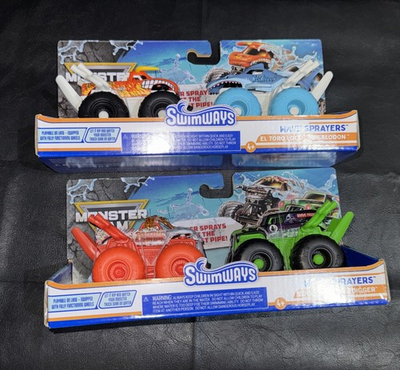 #ad #ad Monster Jam Wave Sprayers Full Set of 4 $54.00