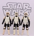 BIKER SCOUT x3 vintage Star Wars figures 1983 HK COO ROTJ Kenner army builder