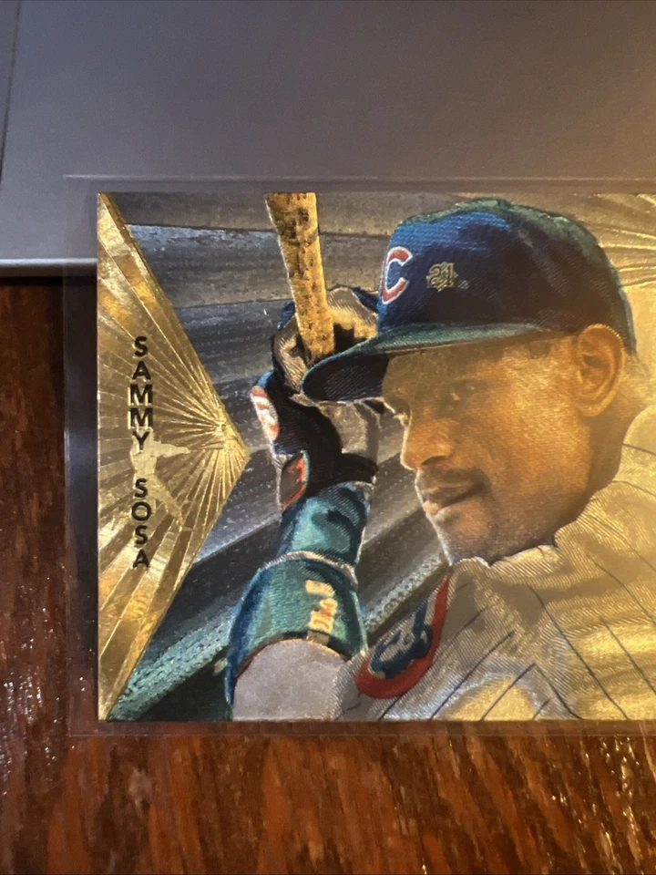 Sammy Sosa 1996 Pinnacle Starburst Parallel #53 Chicago Cubs NM-MT - Image 3 of 4