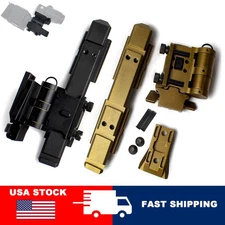 Flip-To-Side Riser Mount Universal G23 G33 G43 Magnifier Hunting Picatinny Rail