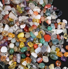 800Pcs 3lb Gemstones and Crystals Set, 30 Kinds Crystals Bulk and Mineral...