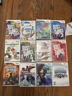 Set Of 12 Wii Games Untested