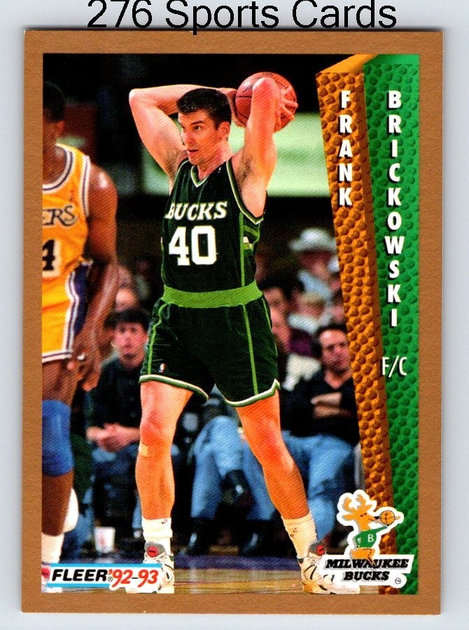 1992-93 Fleer - Frank Brickowski #124