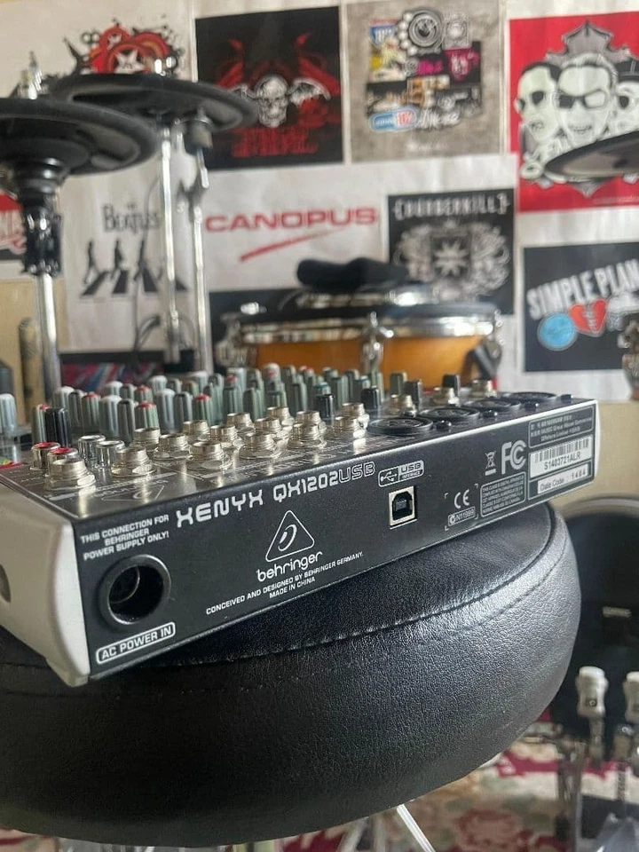 Behringer XENYX QX1202USB Analog Mixer Free Shipping From Japan - Image 2 of 4