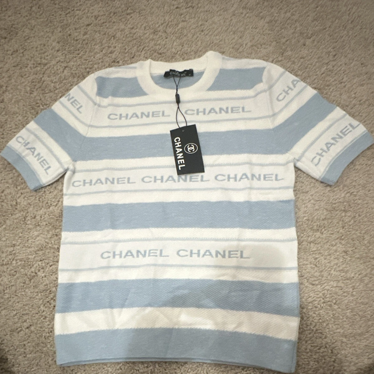 CHANEL Short Sleeve Sweaters for Women for sale | eBay