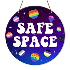 LGBT Equality Wall Decor Signs, Pride Rainbow LGBT Decorations for Room Home ...