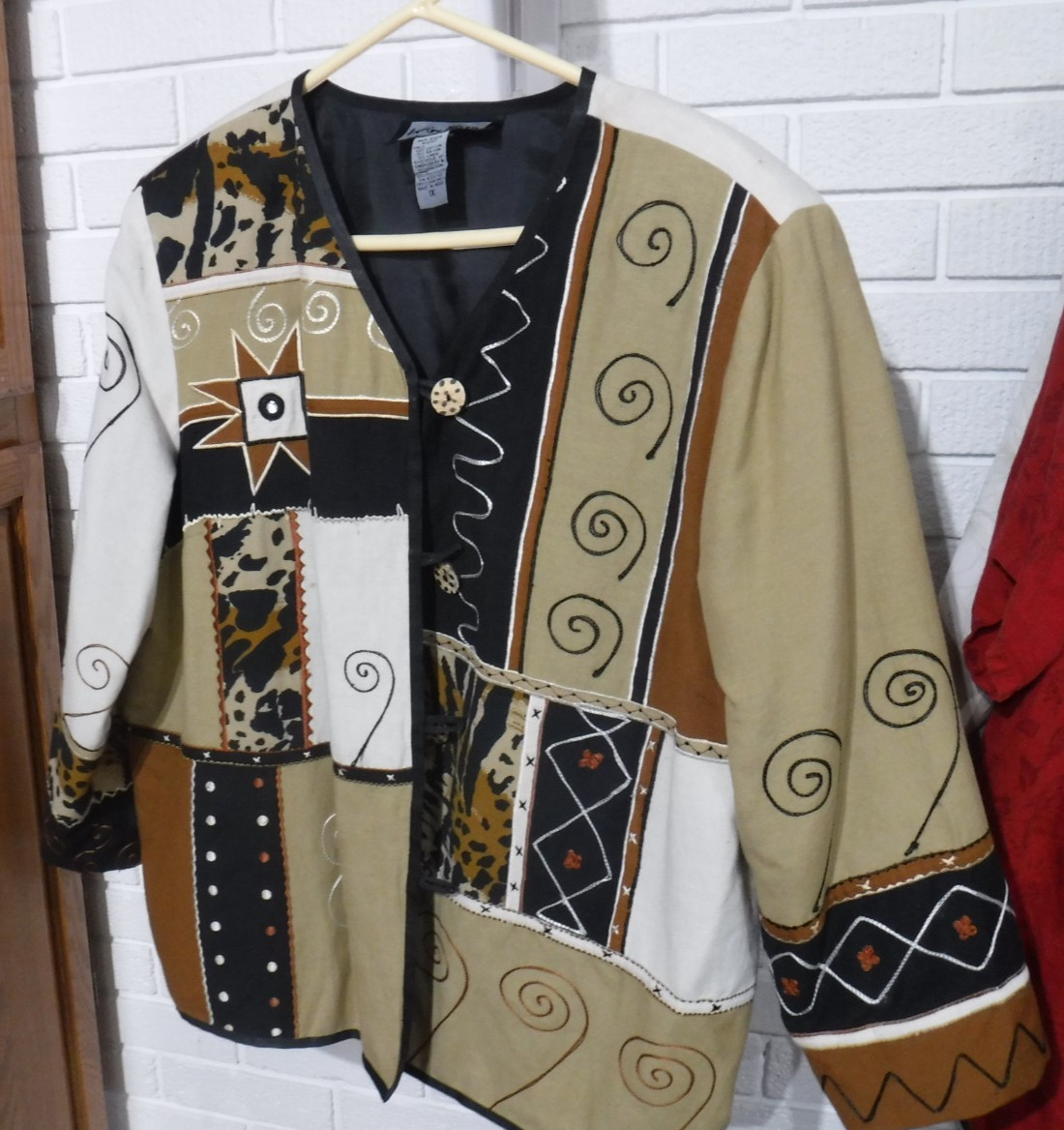 Indigo Moon Women's Multi Patchwork Embroidered J… - image 1