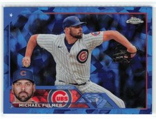 Michael Fulmer 2023 Topps Chrome Update Sapphire Edition Chicago Cubs #USCS281