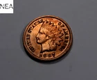 1887 Indian Head Penny Cent ~ Choice BU Red ~ ZI383
