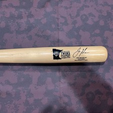 Joe Mauer Baseball Bat 2006 Minnesota Twins SGA