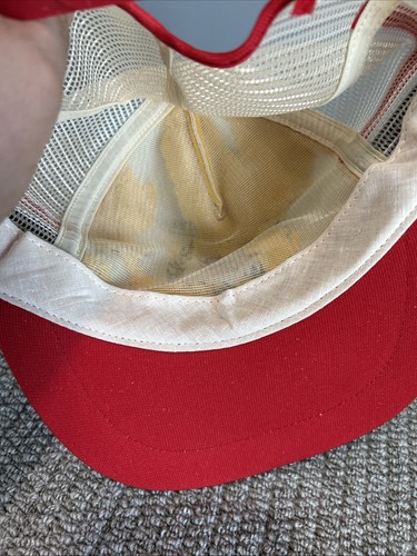 3 Strip Hat Trucker Snap Back Loyal Order Of Moose 1888 1988 Vintage - Picture 7 of 9