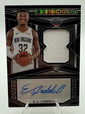 2022-23 Panini Obsidian - Rookie Jersey Autographs E.J. Liddell #240 /99 RC
